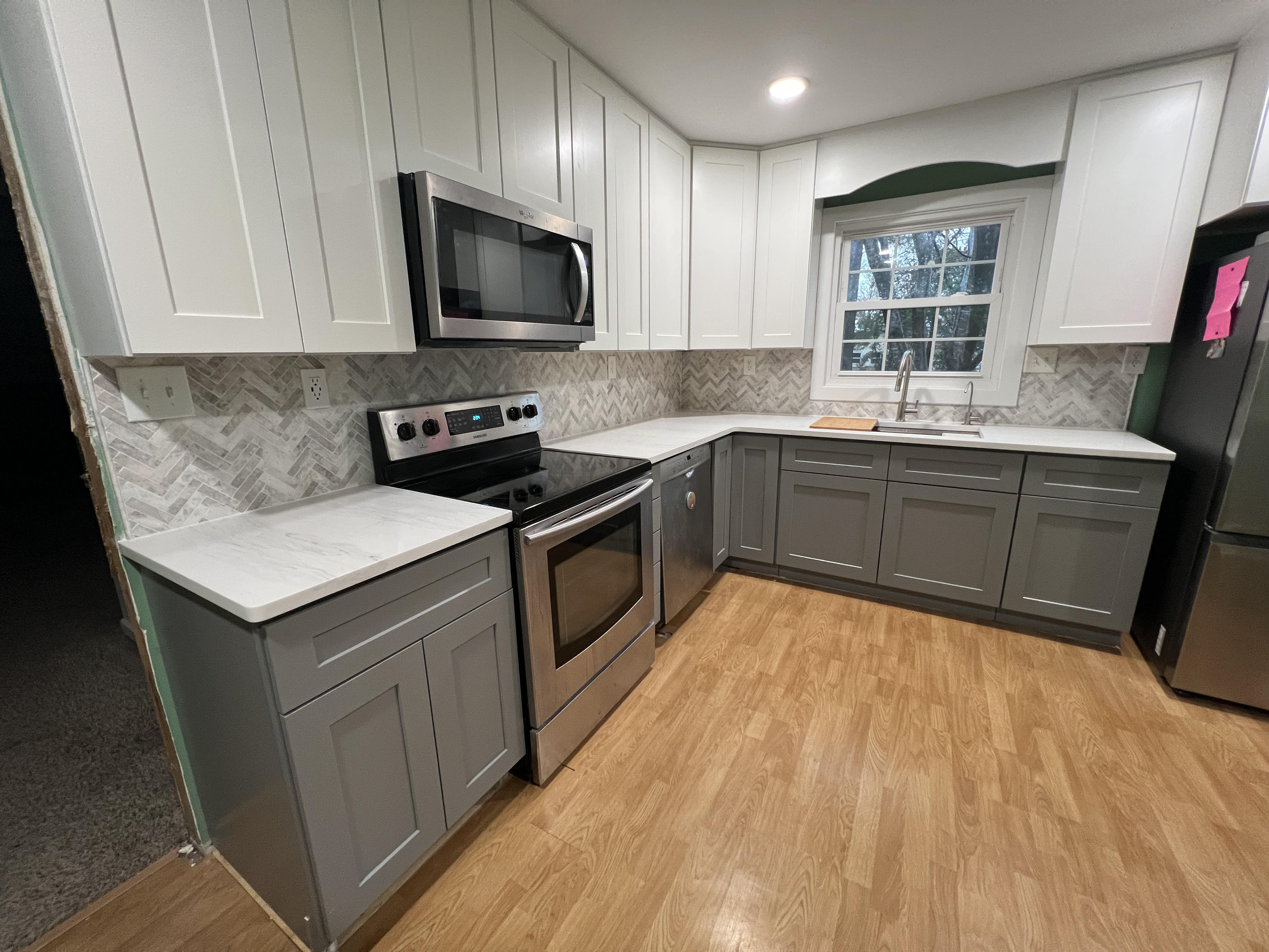 Completed whole-kitchen gut rebuild in La Jolla, San Diego